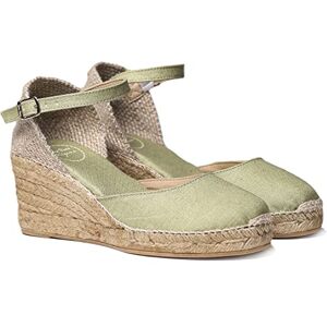 TONI PONS Espadrille en Lin pour Femme Olive, 41 EU - Publicité TONI PONS Espadrille en Lin pour Femme Olive, 41 EU - Publicité