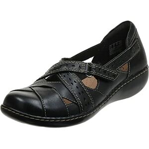 Clarks Femme Ashland Spin Q Chaussures Basses, Noir, 36 EU Étroit - Publicité Clarks Femme Ashland Spin Q Chaussures Basses, Noir, 36 EU Étroit - Publicité