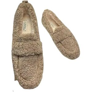 WISEHUBY Mocassins plats en coton chaud pour femme, Style 1 marron, 38 EU - Publicité WISEHUBY Mocassins plats en coton chaud pour femme, Style 1 marron, 38 EU - Publicité