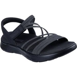 Skechers Sandales Plates GO Walk Flex Emma pour Femme, Noir, Pointure 39 - Publicité Skechers Sandales Plates GO Walk Flex Emma pour Femme, Noir, Pointure 39 - Publicité