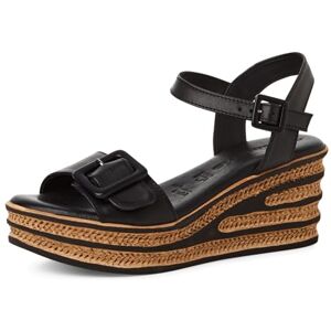 Tamaris Sandales pour femme, sandales pour femme, lit de pied touchit, Noir, 40 EU - Publicité Tamaris Sandales pour femme, sandales pour femme, lit de pied touchit, Noir, 40 EU - Publicité