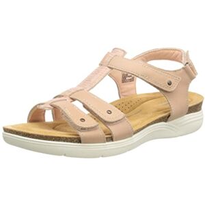 Clarks Femme April Cove Sandales de Sport, Blush Leather, 36 EU - Publicité Clarks Femme April Cove Sandales de Sport, Blush Leather, 36 EU - Publicité