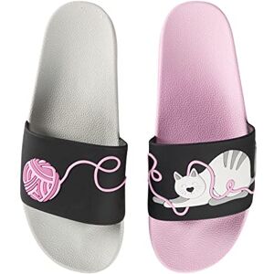 Dedoles Chaussure Homme Femme & Enfants Sandales Antidérapant designs amusants Livre Pizza Café Renard Lama Cadeau, Couleur: Chat et balle, 39 EU - Publicité Dedoles Chaussure Homme Femme & Enfants Sandales Antidérapant designs amusants Livre Pizza Café Renard Lama Cadeau, Couleur: Chat et balle, 39 EU - Publicité