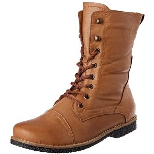 Andrea Conti Bottines pour Femme, Brandy, 36 EU - Publicité Andrea Conti Bottines pour Femme, Brandy, 36 EU - Publicité