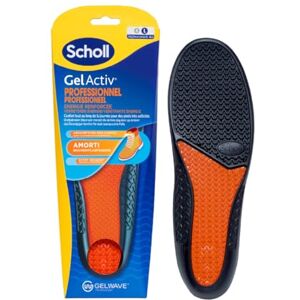 Scholl Semelles GelActiv Professionnel Chaussures de travail Hommes Pour un confort durable avec une absorption des chocs et un amorti renforcé grâce à la technologie GelWave Taille 40 à 46,5 - Publicité Scholl Semelles GelActiv Professionnel Chaussures de travail Hommes Pour un confort durable avec une absorption des chocs et un amorti renforcé grâce à la technologie GelWave Taille 40 à 46,5 - Publicité