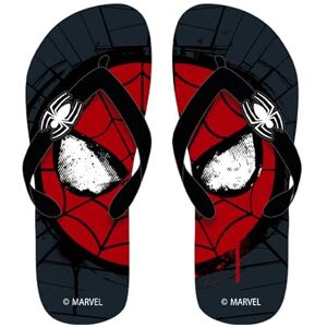 Marvel Spiderman Tongs Classiques, Cadeau pour Garçons, Hommes et Adolescents, Tailles EU 40 à 45 (Noir, Système Taille Chaussures EU, Adulte, Homme, Numérique (intervalle), Moyen, 44, 45) - Publicité Marvel Spiderman Tongs Classiques, Cadeau pour Garçons, Hommes et Adolescents, Tailles EU 40 à 45 (Noir, Système Taille Chaussures EU, Adulte, Homme, Numérique (intervalle), Moyen, 44, 45) - Publicité