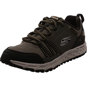 Skechers Escape Plan Baskets Homme Green (Olive Leather/mesh/black Trim Olbk) 41 EU - Publicité Skechers Escape Plan Baskets Homme Green (Olive Leather/mesh/black Trim Olbk) 41 EU - Publicité
