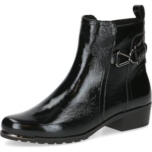 CAPRICE Bottines femme en cuir petit talon, Noir (Black Naplak), 37,5 EU - Publicité CAPRICE Bottines femme en cuir petit talon, Noir (Black Naplak), 37,5 EU - Publicité