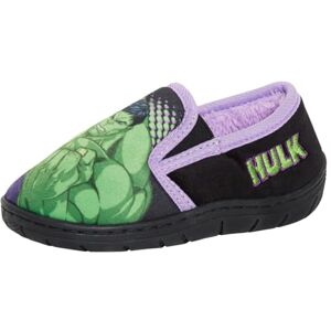 Marvel Incroyable Hulk Chaussons lumineux à enfiler pour garçons avec doublure en fourrure - Noir , 31 EU - Publicité Marvel Incroyable Hulk Chaussons lumineux à enfiler pour garçons avec doublure en fourrure - Noir , 31 EU - Publicité