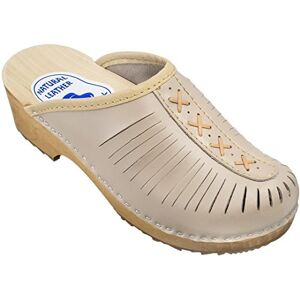 ESTRO Sabot en Bois Femme Sabot Femme Cuir Confort Sabots Bois Sabots en Cuir CDL01 (38, CDL01 Cappuccino) - Publicité ESTRO Sabot en Bois Femme Sabot Femme Cuir Confort Sabots Bois Sabots en Cuir CDL01 (38, CDL01 Cappuccino) - Publicité