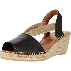 TONI PONS Espadrille Cuir Femme TEIDE-P Noir, 36 EU - Publicité TONI PONS Espadrille Cuir Femme TEIDE-P Noir, 36 EU - Publicité