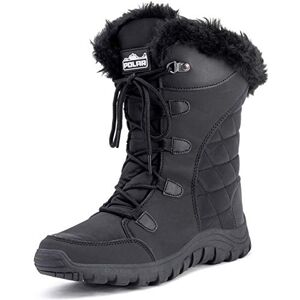 Polar Femmes Matelassé De Plein Air Fourrure Doublée Neige Pluie Canard Botte Noir UK7/EU 40 - Publicité Polar Femmes Matelassé De Plein Air Fourrure Doublée Neige Pluie Canard Botte Noir UK7/EU 40 - Publicité