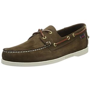Sebago Docksides Portland Nubuck, Chaussures Bateau Homme, Marron (DK Brown 901), 44 EU - Publicité Sebago Docksides Portland Nubuck, Chaussures Bateau Homme, Marron (DK Brown 901), 44 EU - Publicité