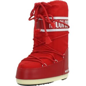 Moon Boot MB Icon Nylon Rouge 31/34 - Publicité Moon Boot MB Icon Nylon Rouge 31/34 - Publicité