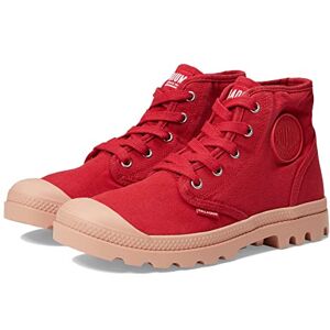 Bottines Pampa Hi en toile végétalienne, Palladium, Rouge salsa, 42 EU - Publicité Bottines Pampa Hi en toile végétalienne, Palladium, Rouge salsa, 42 EU - Publicité