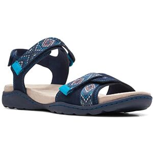 Clarks Women's Amanda Sprint Sports Sandal, Daim Bleu marine, 41 EU - Publicité Clarks Women's Amanda Sprint Sports Sandal, Daim Bleu marine, 41 EU - Publicité