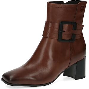 CAPRICE Bottines femme à talon en cuir talon bloc, Marron (Mud Suede), 40 EU - Publicité CAPRICE Bottines femme à talon en cuir talon bloc, Marron (Mud Suede), 40 EU - Publicité
