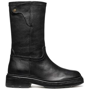 Geox Femme D Swelen Bottes Hautes au Genou, Noir, 40 EU - Publicité Geox Femme D Swelen Bottes Hautes au Genou, Noir, 40 EU - Publicité