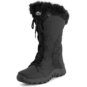 Polar Femmes Matelassée Fausse Fourrure L'hiver Canard Semelle En Caoutchouc Durable Neige Pluie Extérieure Bottes Noir Nylon Grand UK7/EU40 YC0657 - Publicité Polar Femmes Matelassée Fausse Fourrure L'hiver Canard Semelle En Caoutchouc Durable Neige Pluie Extérieure Bottes Noir Nylon Grand UK7/EU40 YC0657 - Publicité