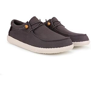 WALK IN PITAS WP150 Washed Mocassins pour Hommes Chaussures Bateau Slipon Loafers Baskets d'été Sneakers Pantoufles Estivales Chaussures de Walkinpitas Gris Foncé 41 - Publicité WALK IN PITAS WP150 Washed Mocassins pour Hommes Chaussures Bateau Slipon Loafers Baskets d'été Sneakers Pantoufles Estivales Chaussures de Walkinpitas Gris Foncé 41 - Publicité