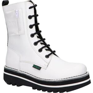 Kickers Pocket, Bottillons Femme, Blanc, 41 - Publicité Kickers Pocket, Bottillons Femme, Blanc, 41 - Publicité