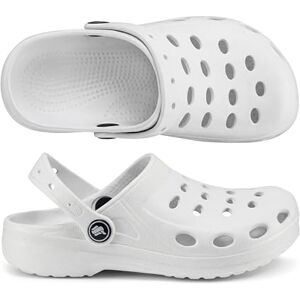 ESTRO Sabot Plastique Enfant Garcon Sabot Enfant Fille Mules et Sabots Fille A03 (Blanc, 35 EU) - Publicité ESTRO Sabot Plastique Enfant Garcon Sabot Enfant Fille Mules et Sabots Fille A03 (Blanc, 35 EU) - Publicité