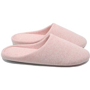 ofoot Pantoufles Dint Rieur pour Femmes, Chaussures de Ville Antid rapantes en Coton Lavable avec Mousse Moire de Forme,38/39 EU,Rose - Publicité ofoot Pantoufles Dint Rieur pour Femmes, Chaussures de Ville Antid rapantes en Coton Lavable avec Mousse Moire de Forme,38/39 EU,Rose - Publicité