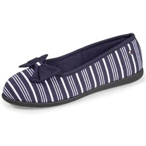 Isotoner Chaussons pantoufles Ballerines femme ultra confortables - Publicité Isotoner Chaussons pantoufles Ballerines femme ultra confortables - Publicité