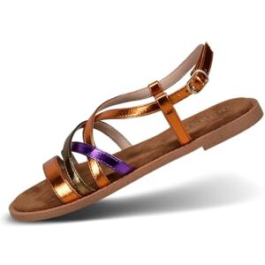 bugatti Femme 435-ai282 Sandale, Multicolour Metallics, 42 EU - Publicité bugatti Femme 435-ai282 Sandale, Multicolour Metallics, 42 EU - Publicité