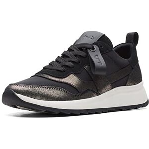 Clarks Women's Dashlite Jazz Sneaker, Black Combi, 38 EU - Publicité Clarks Women's Dashlite Jazz Sneaker, Black Combi, 38 EU - Publicité