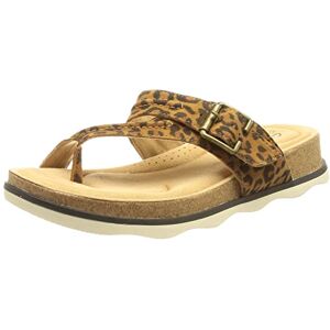 Clarks Tongs Brynn Madi pour femme, Motif léopard, 36 EU - Publicité Clarks Tongs Brynn Madi pour femme, Motif léopard, 36 EU - Publicité