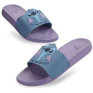 Disney Claquettes Enfant Stitch Minnie, Sandales Filles Été, Sandales de Piscine Plage pour Enfant 24-35 (Violet/Bleu Stitch, 24-25 EU) - Publicité Disney Claquettes Enfant Stitch Minnie, Sandales Filles Été, Sandales de Piscine Plage pour Enfant 24-35 (Violet/Bleu Stitch, 24-25 EU) - Publicité