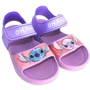 Disney Stitch Sandales Fille, Motif Stitch Angel Réglables Sandales D'été, Tailles EU 22 à 33 (Lila, Système Taille Chaussures EU, Enfant de 2 à 5 ans, Femme, Numérique (intervalle), Moyen, 22, 23) - Publicité Disney Stitch Sandales Fille, Motif Stitch Angel Réglables Sandales D'été, Tailles EU 22 à 33 (Lila, Système Taille Chaussures EU, Enfant de 2 à 5 ans, Femme, Numérique (intervalle), Moyen, 22, 23) - Publicité