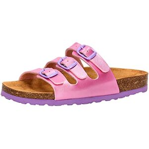 Lico Bioline Kids Mules à 3 boucles unisexes pour enfant, Rose violet., 34 EU - Publicité Lico Bioline Kids Mules à 3 boucles unisexes pour enfant, Rose violet., 34 EU - Publicité