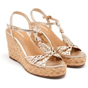 GIOSEPPO Castine, Sandales compensées type espadrilles pour femme, Platine, 40 EU, Platine, 40 EU - Publicité GIOSEPPO Castine, Sandales compensées type espadrilles pour femme, Platine, 40 EU, Platine, 40 EU - Publicité