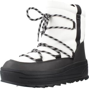 Geox Femme D Milleiny B ABX A Bottes de Cheville, Blanc/Noir, 37 EU - Publicité Geox Femme D Milleiny B ABX A Bottes de Cheville, Blanc/Noir, 37 EU - Publicité
