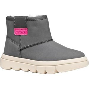 Geox J Willaboom Girl Bottines à la Cheville, Gris foncé, 25 EU - Publicité Geox J Willaboom Girl Bottines à la Cheville, Gris foncé, 25 EU - Publicité