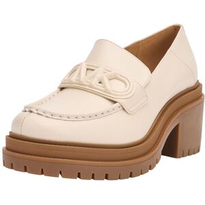Michael Kors ROCCO HEELED LOAFER Donna, LIGHT CREAM EU 41 - Publicité Michael Kors ROCCO HEELED LOAFER Donna, LIGHT CREAM EU 41 - Publicité