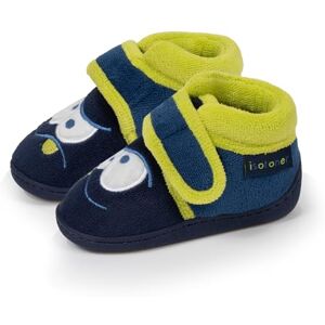 Isotoner Chaussons pantoufles Bottillons bébé garçon à fermeture à scratch, bon maintien du pied, semelle antidérapante, 20, marine - Publicité Isotoner Chaussons pantoufles Bottillons bébé garçon à fermeture à scratch, bon maintien du pied, semelle antidérapante, 20, marine - Publicité