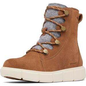 Sorel Explorer lll Joan Bottes imperméables pour femme, Velours brun clair/craie, 39 EU - Publicité Sorel Explorer lll Joan Bottes imperméables pour femme, Velours brun clair/craie, 39 EU - Publicité