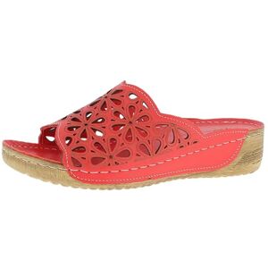 Andrea Conti Femme Damen Pantolette Semelle de Mocassin, Rouge, 35 EU - Publicité Andrea Conti Femme Damen Pantolette Semelle de Mocassin, Rouge, 35 EU - Publicité