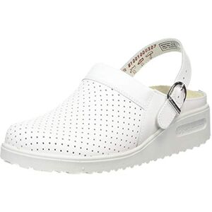 Berkemann Tec-Pro Tammo, Sabot Professionnel, Femme, Blanc, Veau - Publicité Berkemann Tec-Pro Tammo, Sabot Professionnel, Femme, Blanc, Veau - Publicité