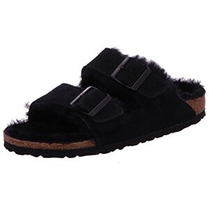 Birkenstock 752663 Arizona Shearling black/black, Suede Leather Homme Black EU 40 - Publicité Birkenstock 752663 Arizona Shearling black/black, Suede Leather Homme Black EU 40 - Publicité