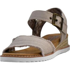 Skechers Femme Desert Kiss-Adobe Princess Sandale, Light Taupe Canvas, 38.5 EU - Publicité Skechers Femme Desert Kiss-Adobe Princess Sandale, Light Taupe Canvas, 38.5 EU - Publicité