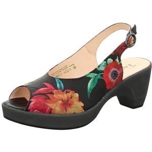 THINK! Zeppa Durable,Sandale Slingback Femme,9000 Noir,36 EU - Publicité THINK! Zeppa Durable,Sandale Slingback Femme,9000 Noir,36 EU - Publicité