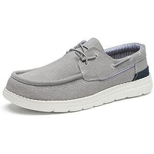 Bruno Marc Hommes Mocassins Chaussures Bateau décontractées, Confortable Slip on Loafers, Chaussures de Conduite,Size 46,Gris,SBLS223M - Publicité Bruno Marc Hommes Mocassins Chaussures Bateau décontractées, Confortable Slip on Loafers, Chaussures de Conduite,Size 46,Gris,SBLS223M - Publicité