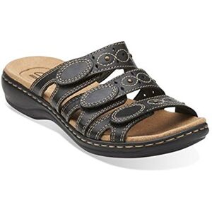 Clarks Femme Leisa Cacti Sandale Glissante, Cuir Noir, 38 EU - Publicité Clarks Femme Leisa Cacti Sandale Glissante, Cuir Noir, 38 EU - Publicité