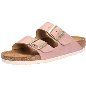 Birkenstock ARIZONA 1024219 vieux rose chaussons en cuir souple pour femme rose 36 - Publicité