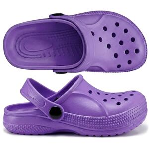 ESTRO Sabot Plastique Enfant Clogs Sabot Enfant Garcon Mules et Sabots Fille K055 (Violet, 35 EU) - Publicité ESTRO Sabot Plastique Enfant Clogs Sabot Enfant Garcon Mules et Sabots Fille K055 (Violet, 35 EU) - Publicité