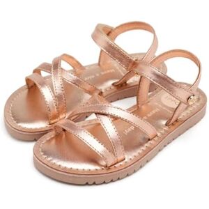 GIOSEPPO Tolland Sandales plates pour fille, Doré rose, 28 EU - Publicité GIOSEPPO Tolland Sandales plates pour fille, Doré rose, 28 EU - Publicité